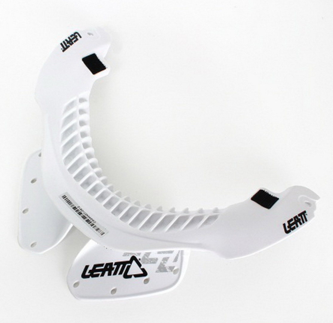 Leatt GPX Race Partea frontală a ortezei pentru gât alb S/M Figura 1