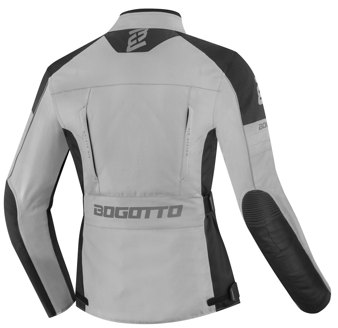 Bogotto Tampar Tour imperméable dames moto textile veste noir/gris L Figure 2