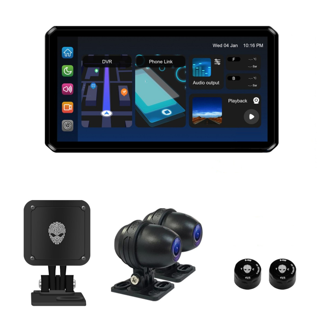 AlienRider M2 Pro Ultimate Bundle 摩托车多媒体系统 主条目图1