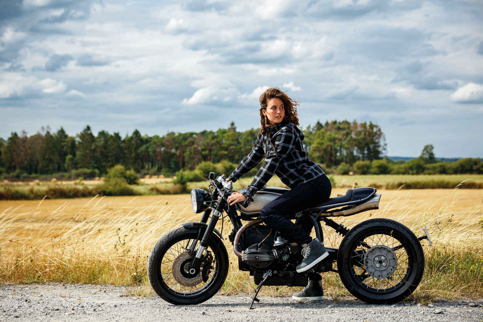 Richa Lumber Damen Motorrad Textiljacke XS Abbildung 4
