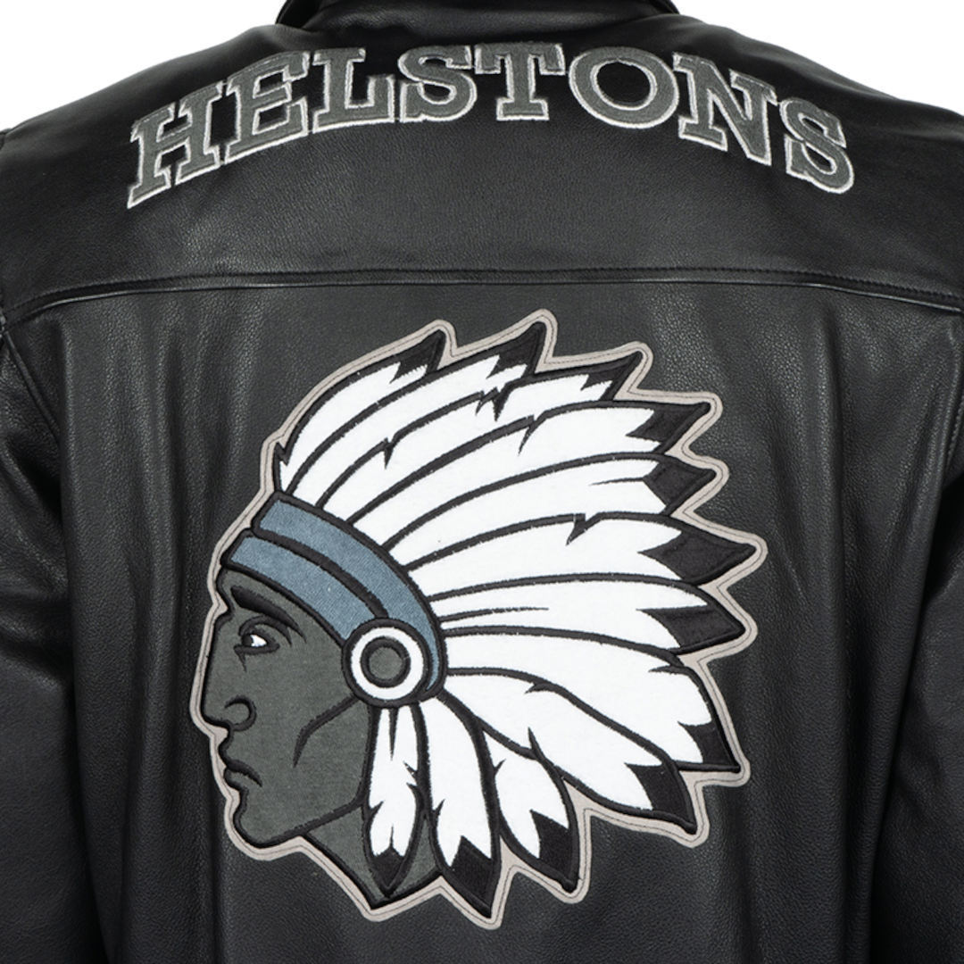 Helstons Cheyenne Motorrad Lederjacke schwarz L Abbildung 6