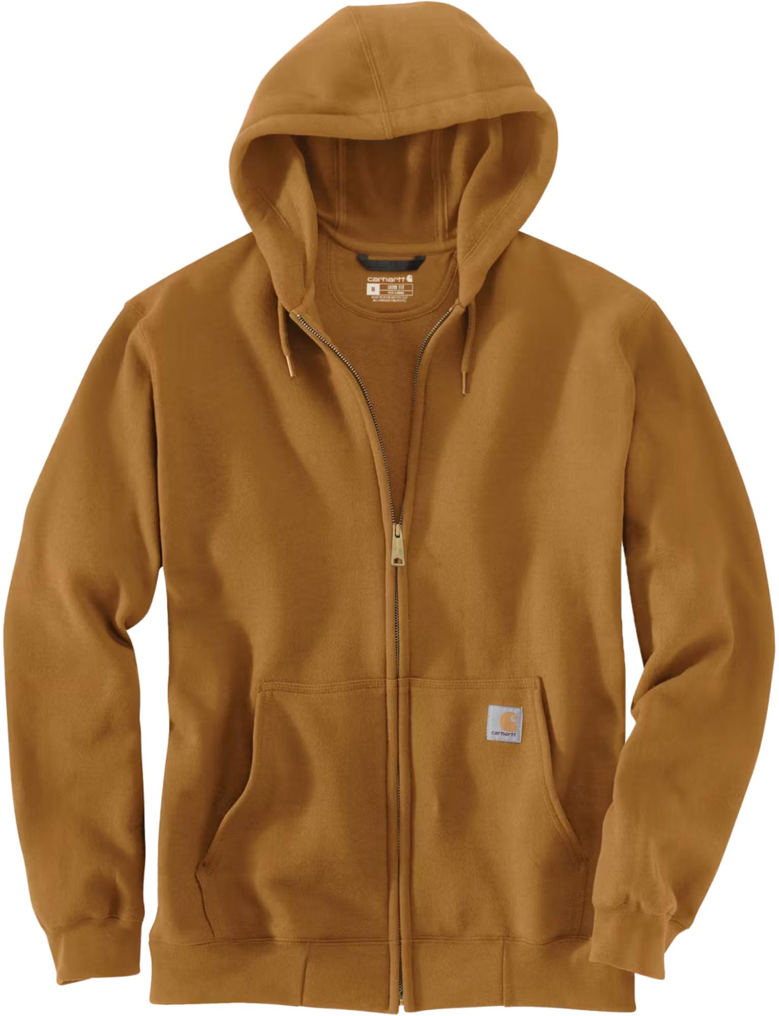 Carhartt Midweight Hanorac cu fermoar Maro 2XL Figura 1