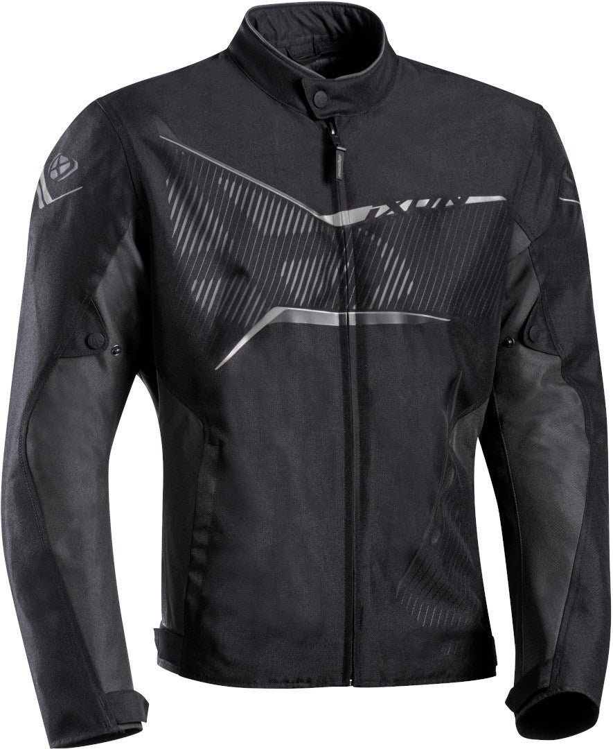 Ixon Slash Motorsykkel tekstil jakke svart/rød 3XL Figur 3