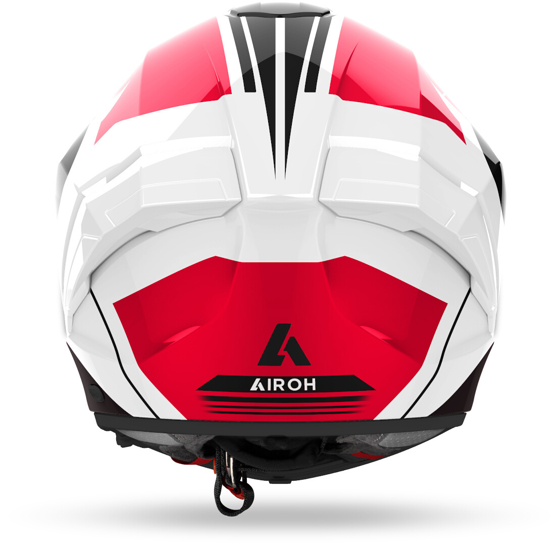 Airoh Matryx Thron Helm schwarz/weiß/rot L (59/60) Abbildung 2