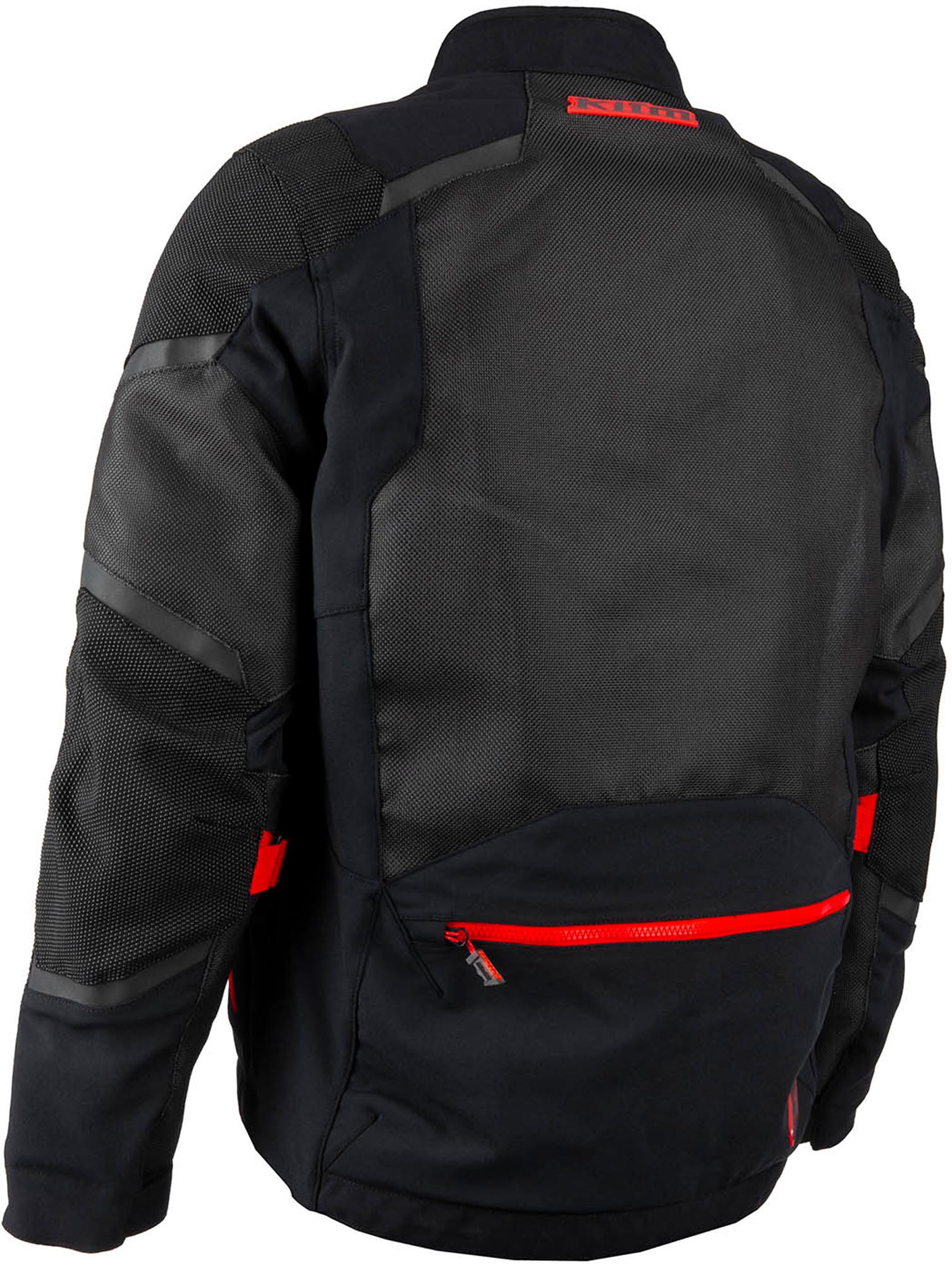 Klim Baja Mesh Motorcycle Textile Jacket black/red M Figure 5