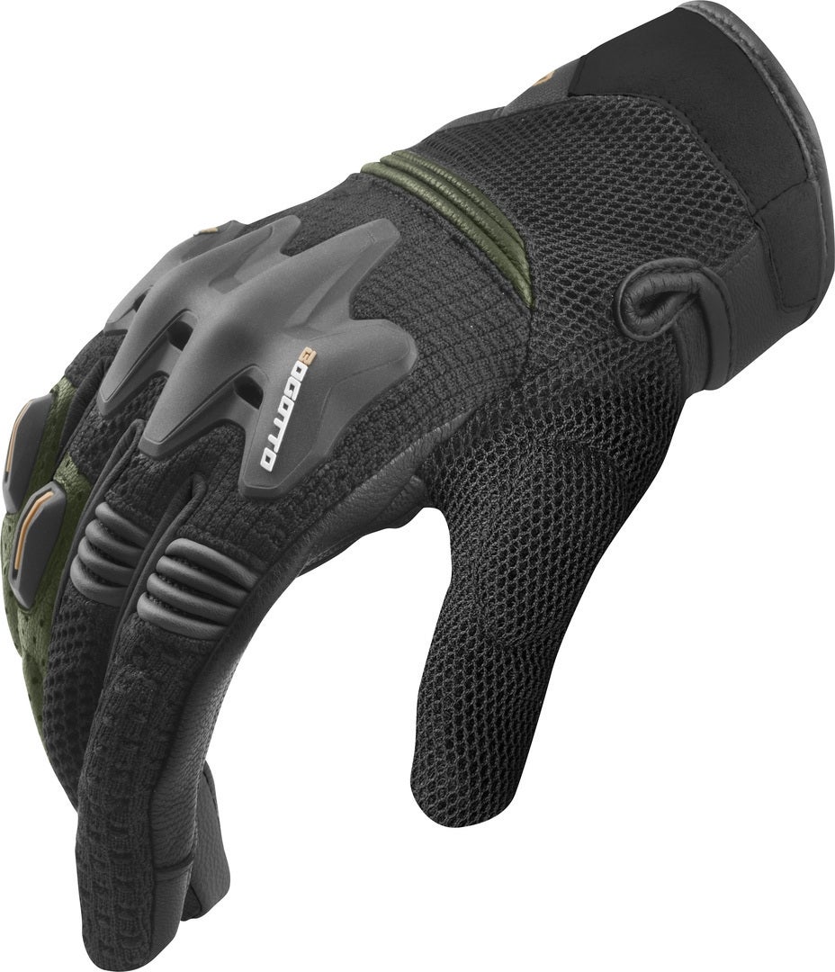 Side view of Bogotto Xatran perforated Motorcycle Gloves