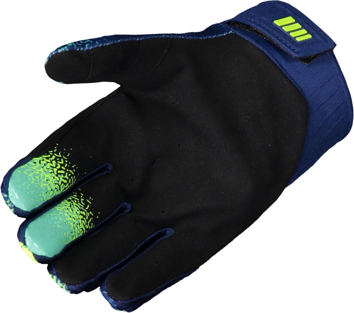 Scott 450 Noise Gants Motocross bleu/jaune 2XL Figure 2