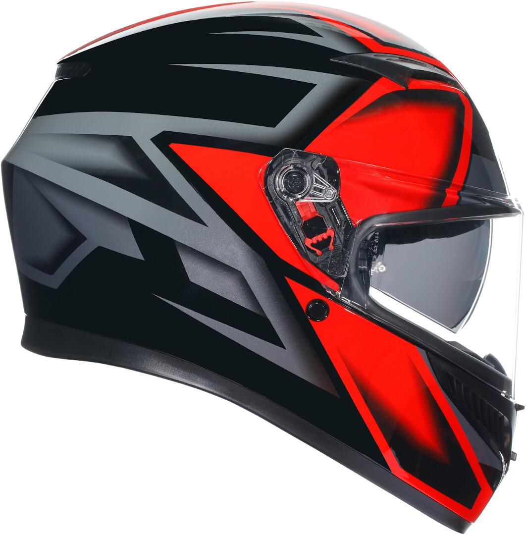AGV K3 Compound Hjelm sort/rød M (57/58) Figur 6