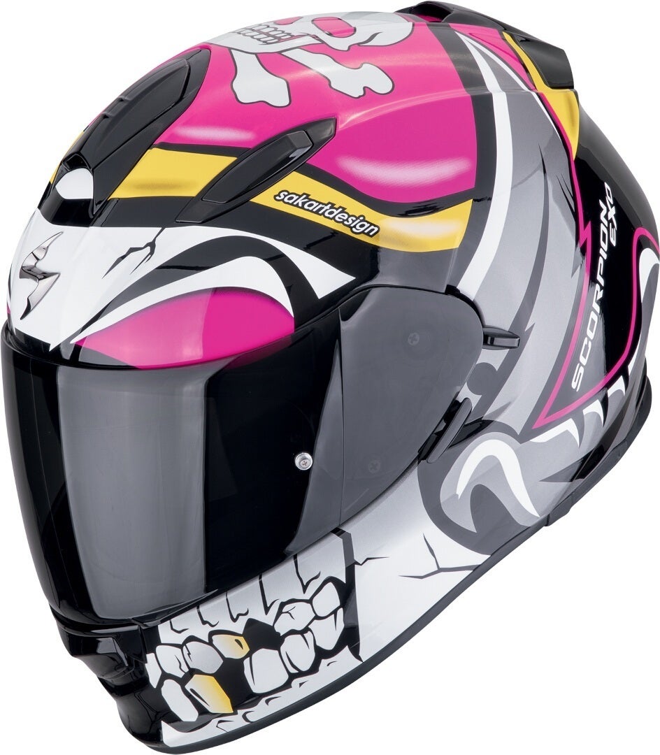 Side view of Scorpion Exo-491 Pirate Helmet