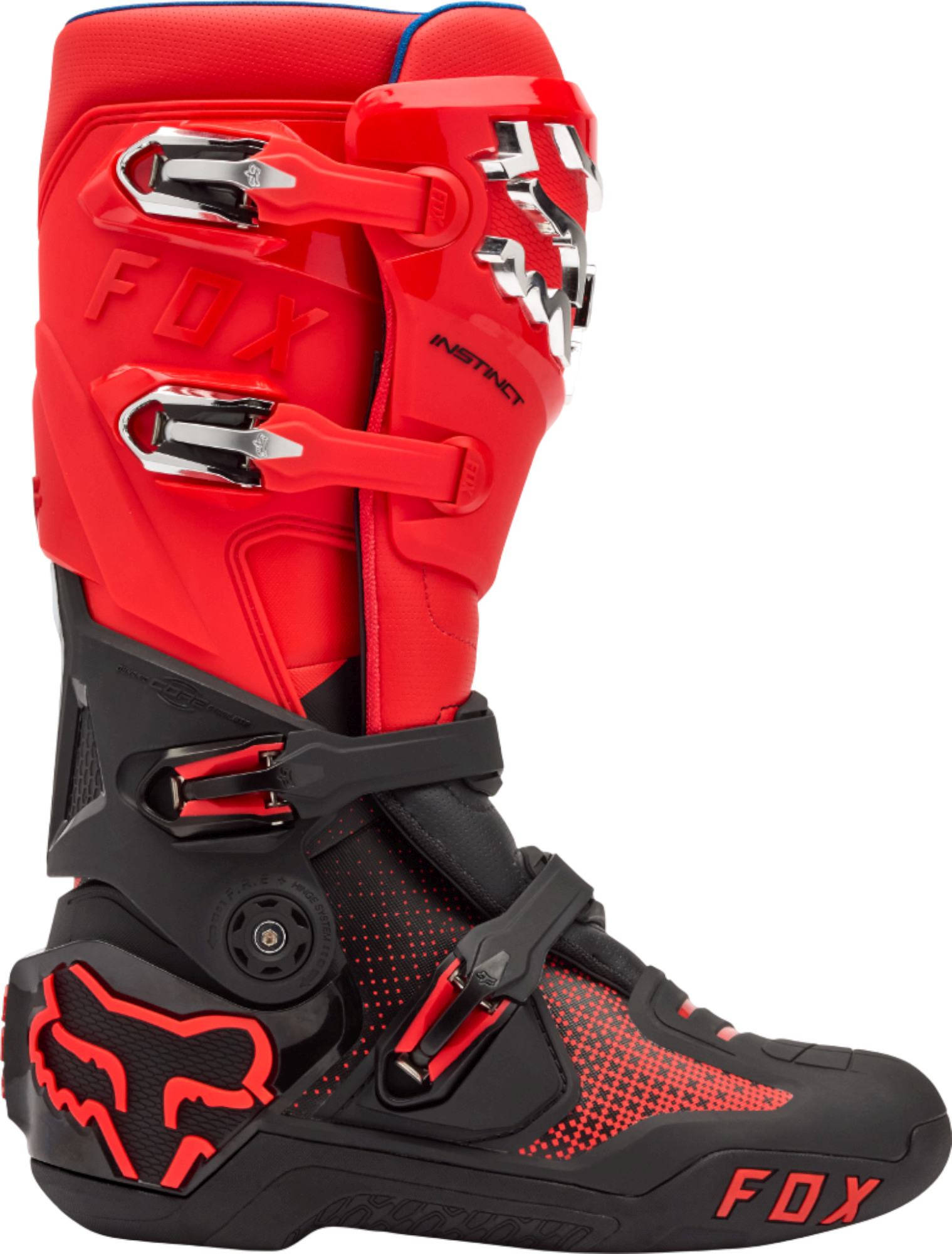 FOX Instinct Motocross støvler rød/sort 9,5 Figur 2