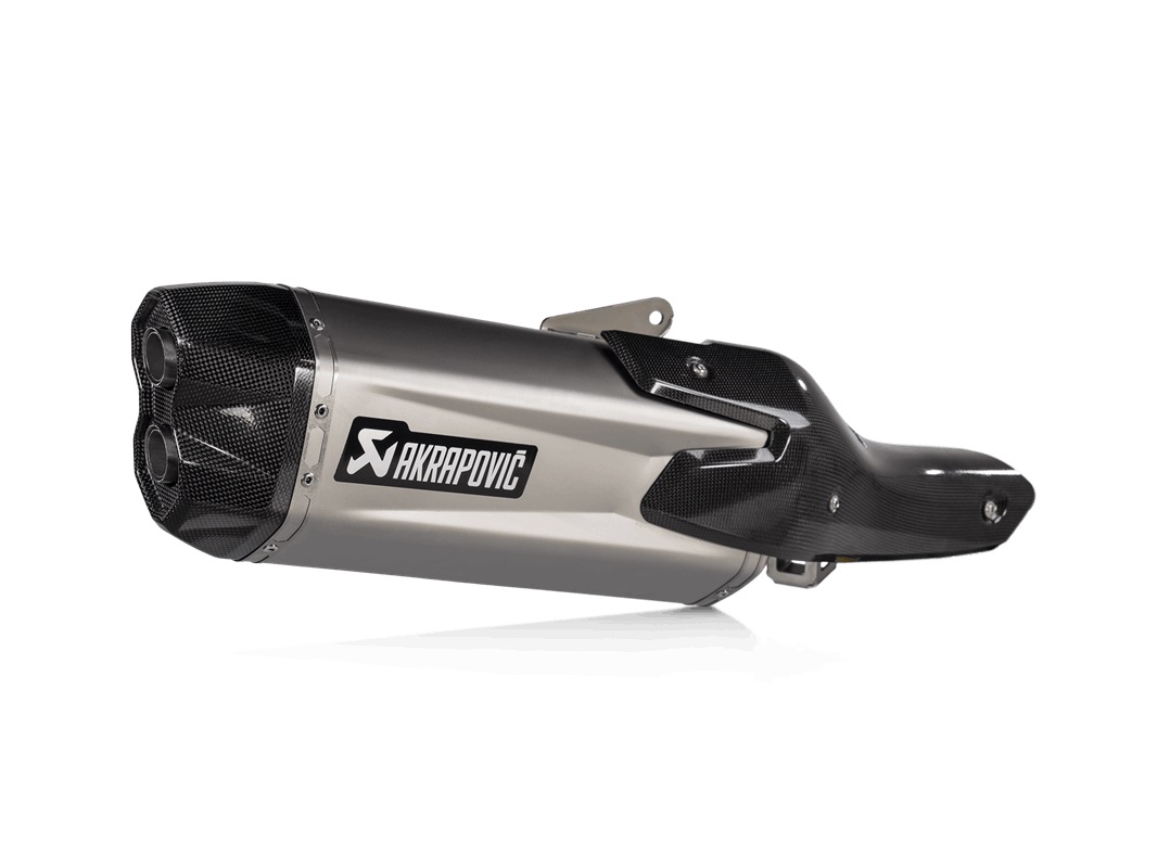 Akrapovic Slip-On Line Amortizor spate din titan Figura 1
