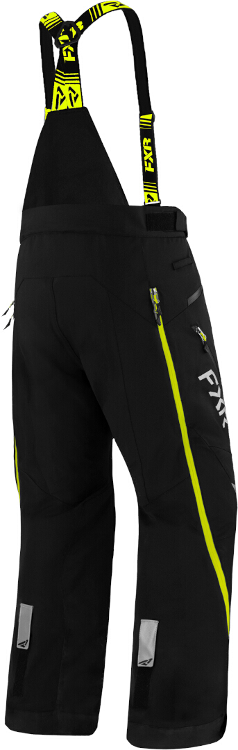 FXR Renegade FX 2023 Pantaloni de bib pentru snowmobil negru/galben S Figura 2