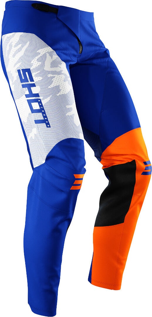 Shot Contact Camo Motorcross broek blauw/oranje 30 Figuur 2