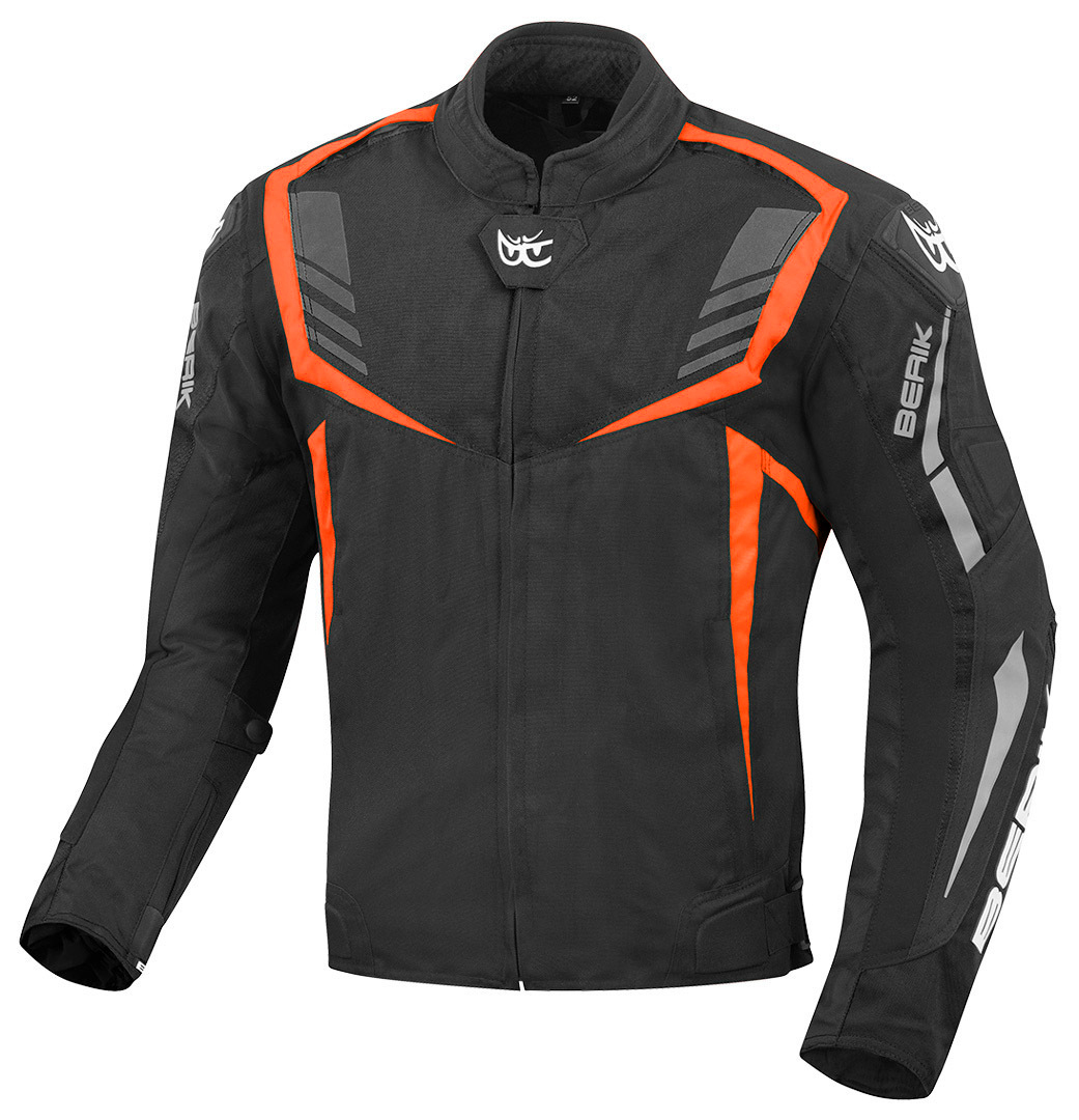 Berik Toronto Waterproof Motorcycle Textile Jacket black/black/red 52 Figure 1