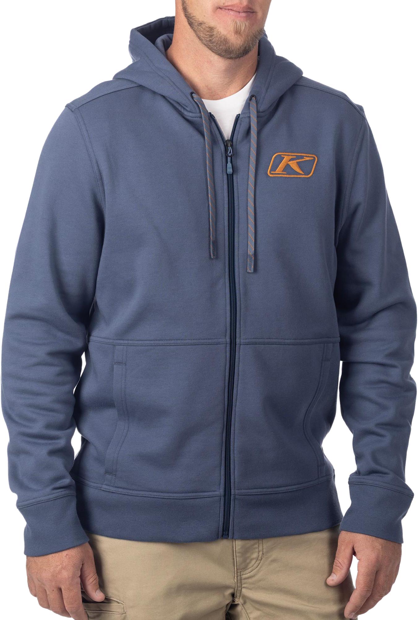 Klim Lost River Cappuccio con zip blu M Figura 1