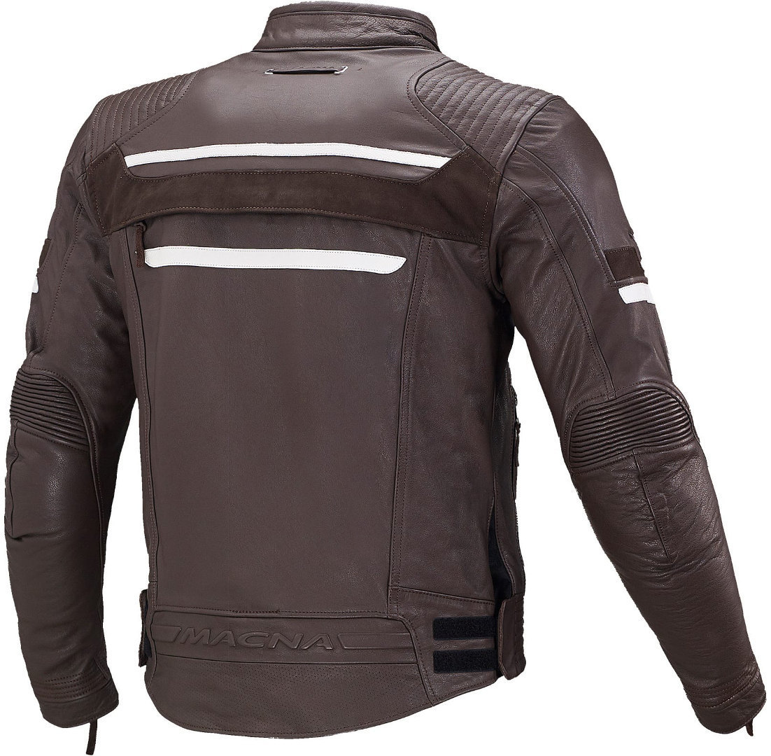 Macna Rendum Motorrad Lederjacke braun 52 Abbildung 2
