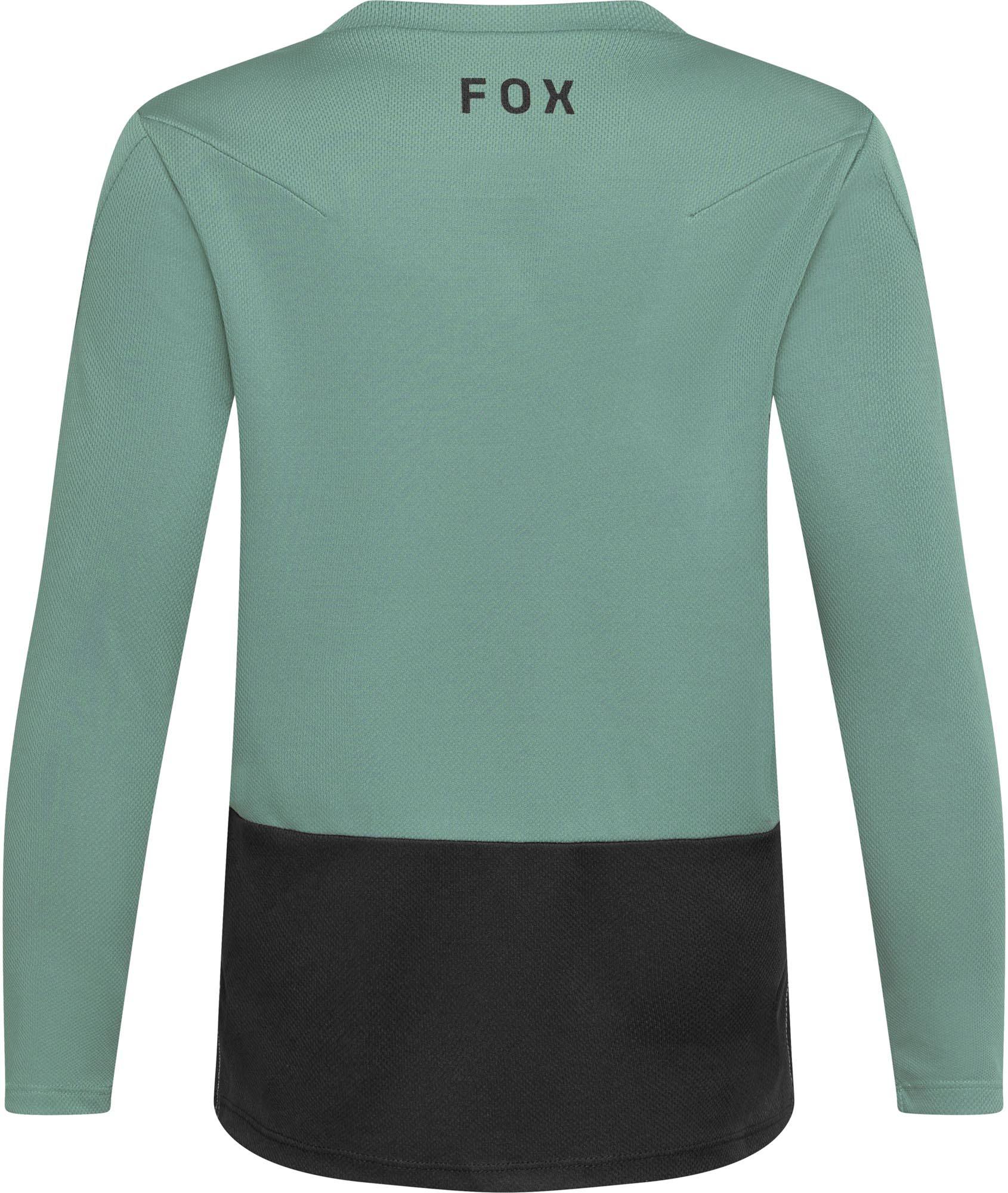 FOX Ranger Fox Head LS Camisa de Bicicleta Juvenil verde YM Figura 2
