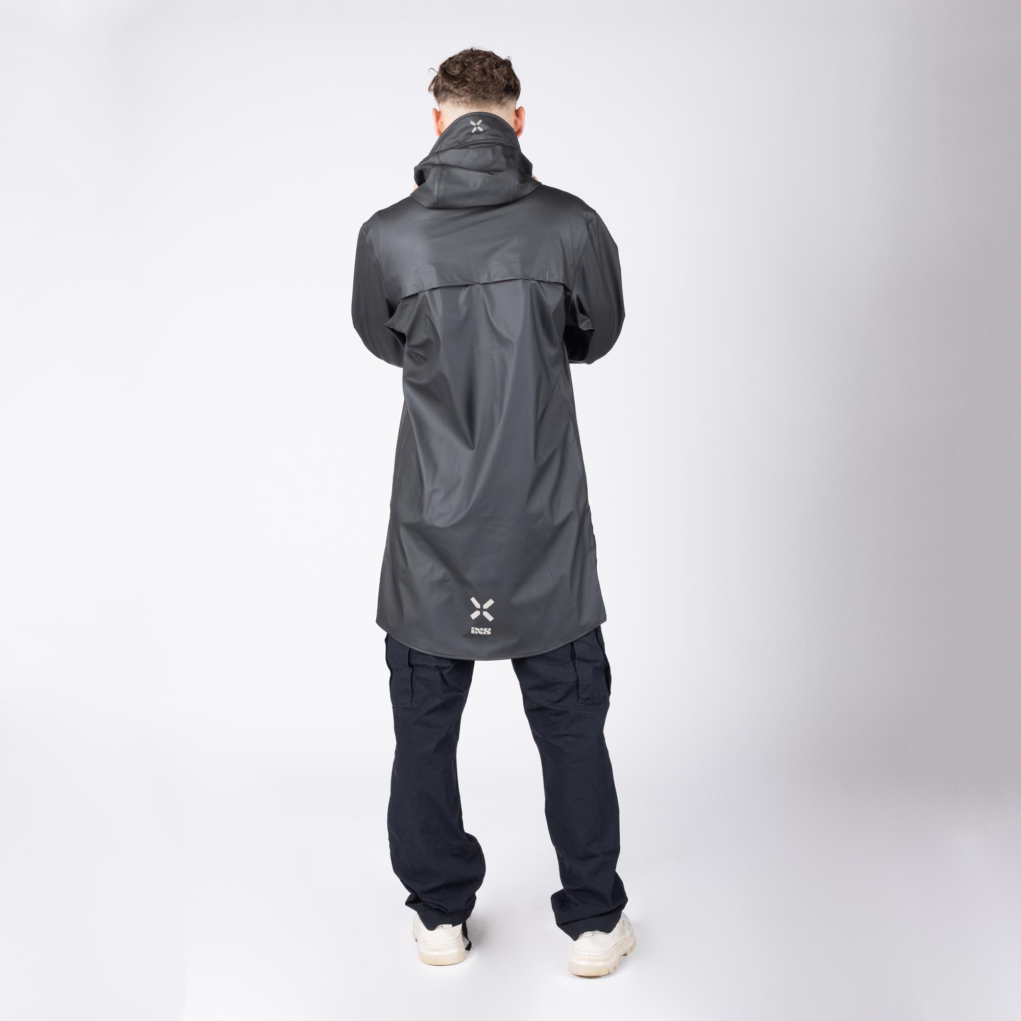 IXS AW 1.0 Parka textil impermeable negro XL Figura 3