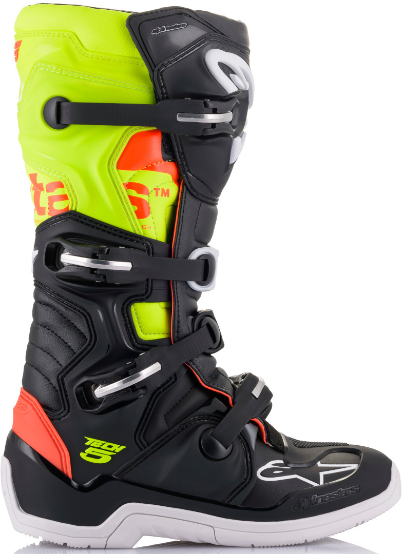 Alpinestars Tech 5 Motocross Boots black/red/yellow 9 (43) Figure 5