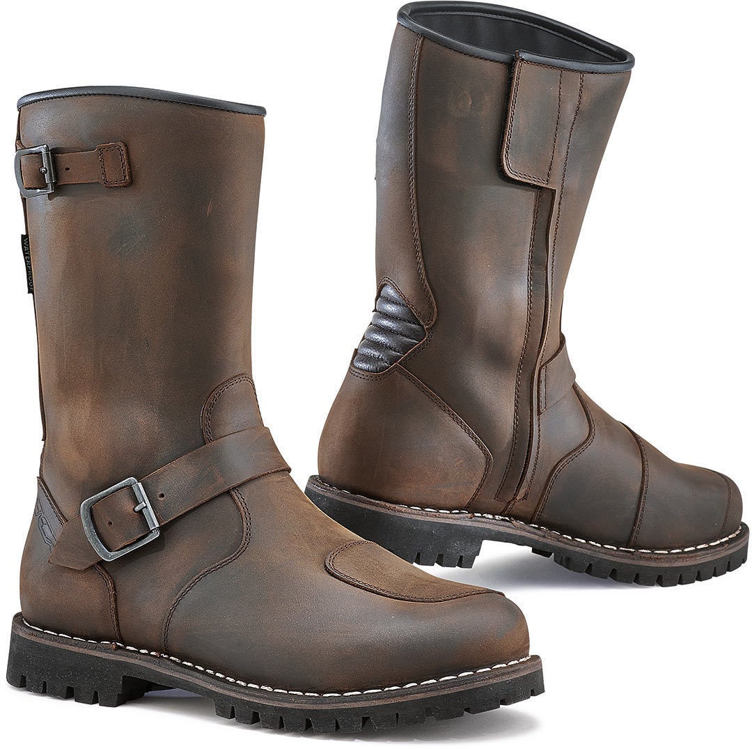 TCX Fuel waterproof Motorcycle Boots brown 43 Figure 1