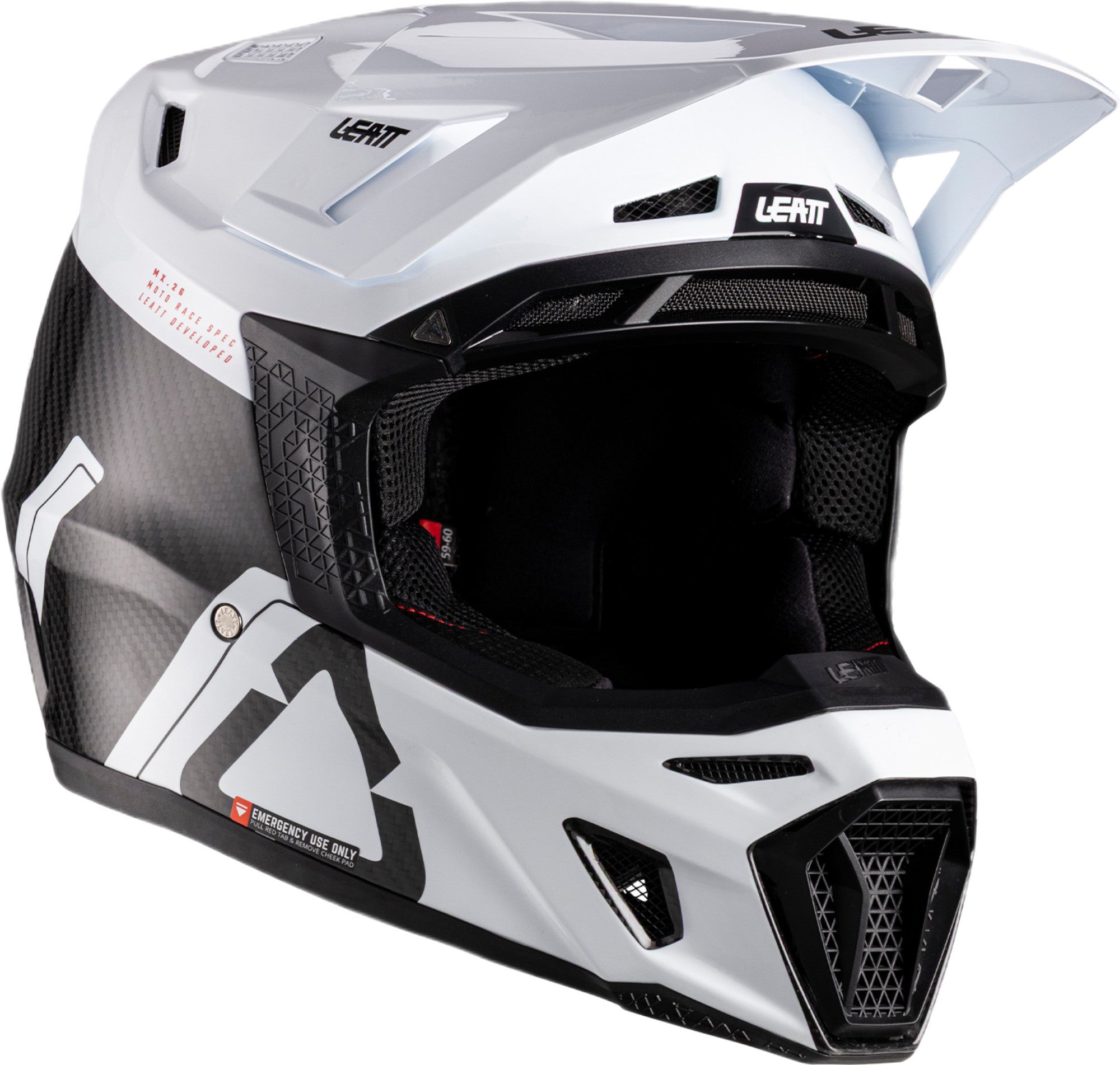 Leatt 9.5 Carbon V26 Casco da motocross con occhiali L (59/60) Figura 2