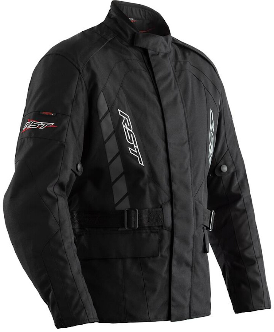 RST Alpha 4 オートバイテキスタイルジャケット 黒 M 図1