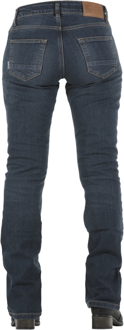 Overlap Donington Dame Motorcykel Jeans Grå sten 36 Figur 3