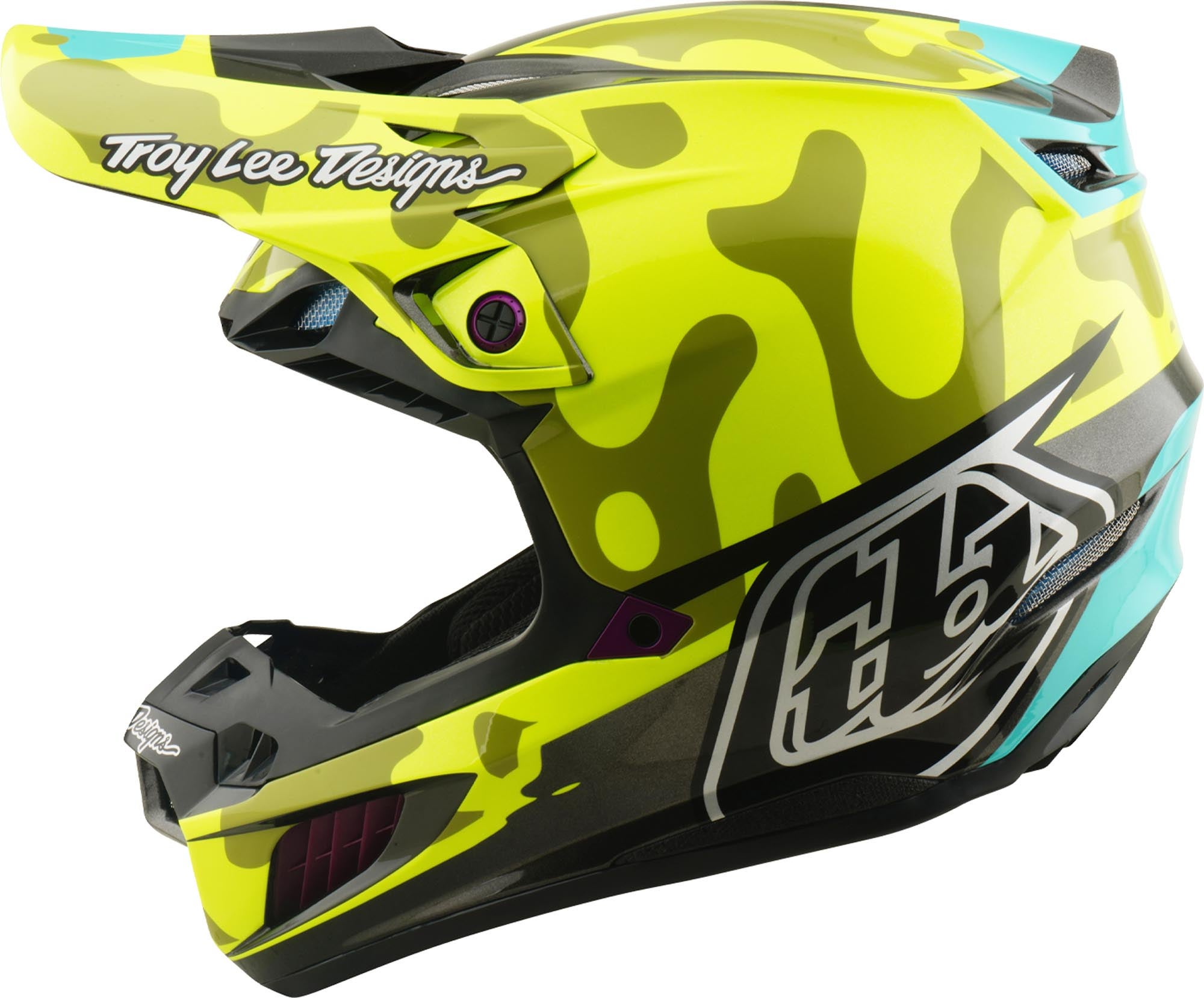 Troy Lee Designs SE5 Composite MIPS Myth Motocrosshelm neongeel XXL (62/63) Figuur 6