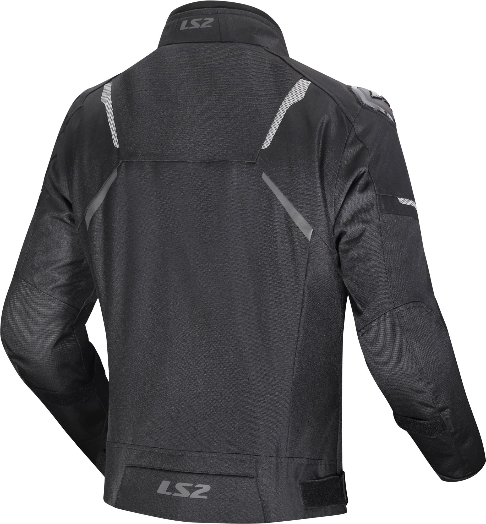 LS2 Zoom waterdichte dames motorfiets textieljas 4XL Figuur 2