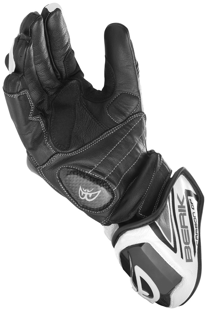 Berik TX-1 Motorcycle Gloves black/white S Figure 2