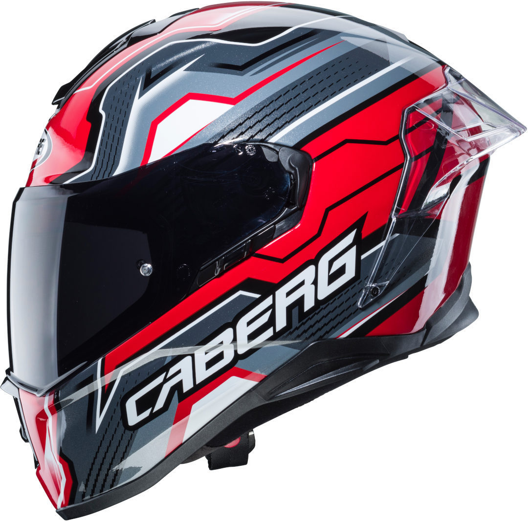 Caberg Drift Evo LB29 Helm schwarz/grau/rot S (55/56) Abbildung 4