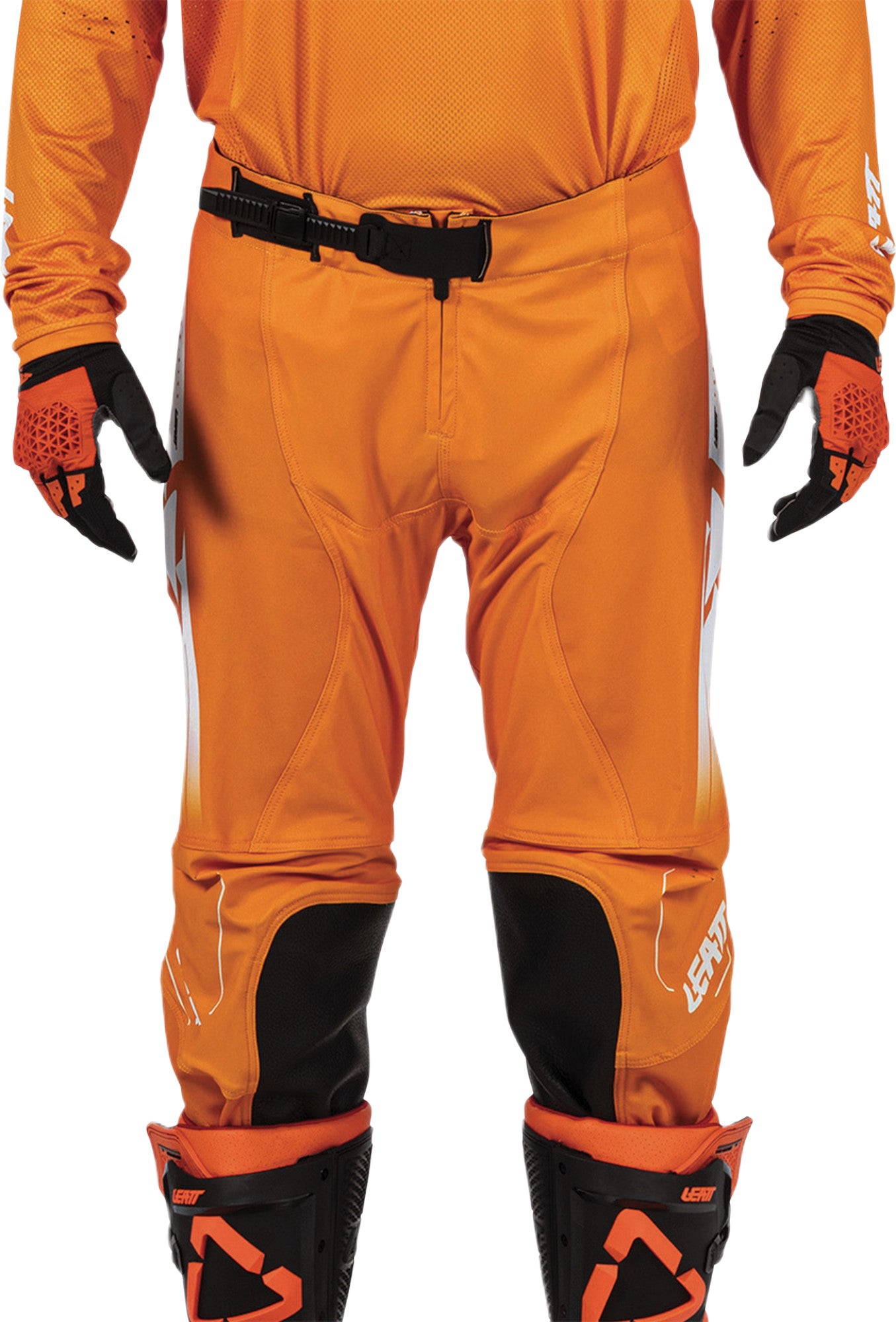 Leatt Moto 4.5 V26 Motorcross broek oranje/wit M Figuur 3