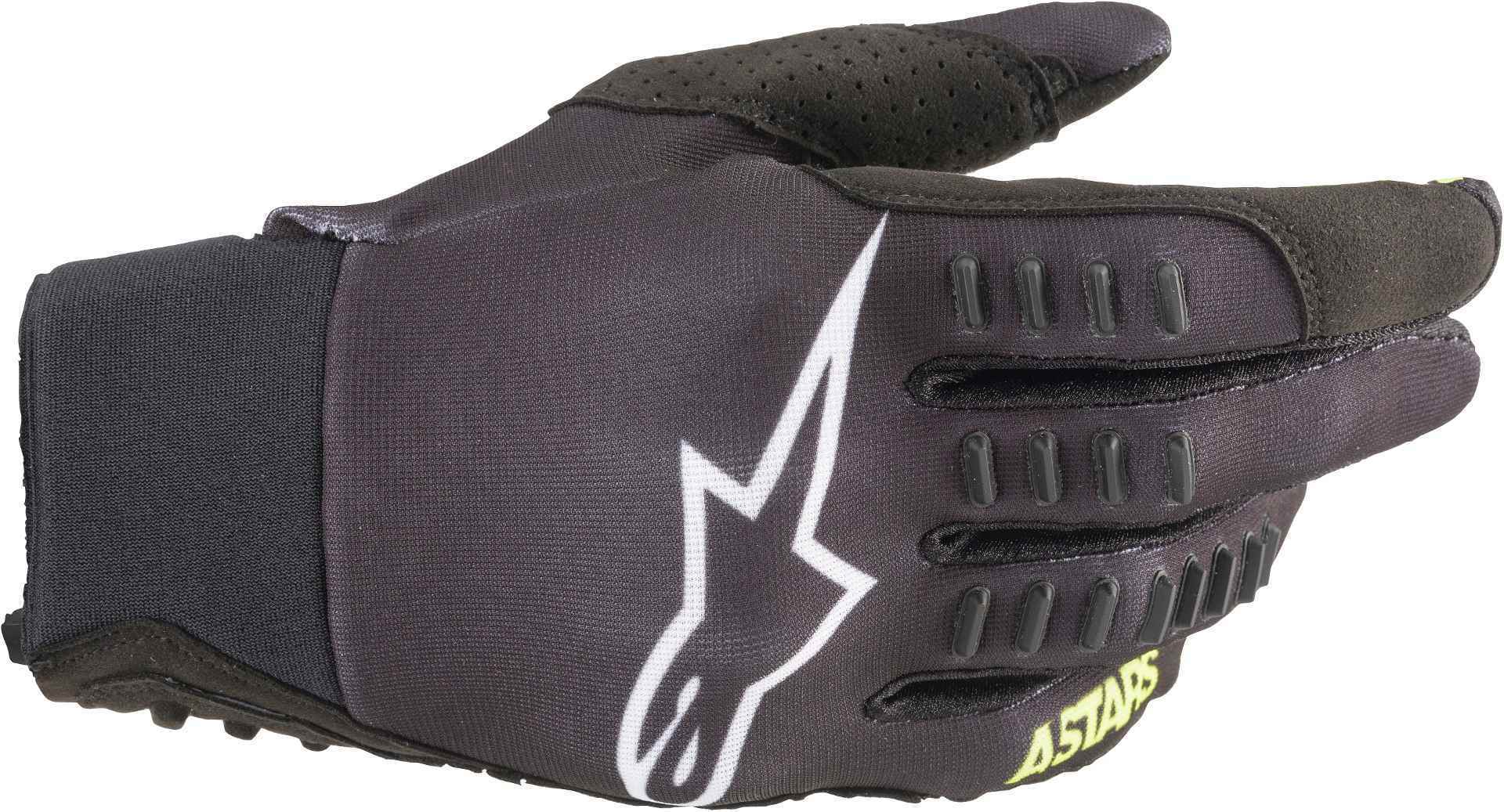 Alpinestars SMX E Motocross handsker sort/gul L Figur 1
