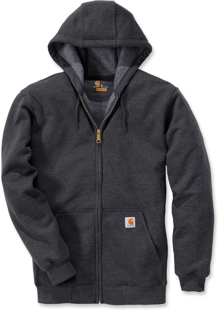 Carhartt Midweight Hanorac cu fermoar Gri deschis XS Figura 8