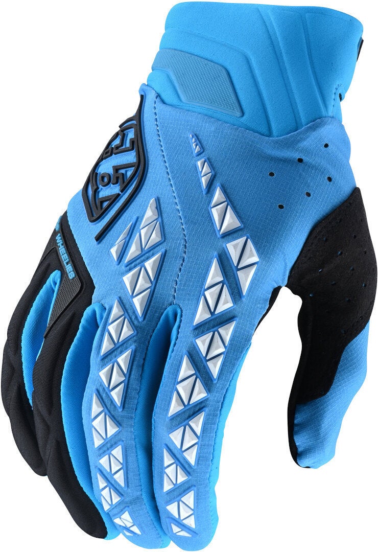 Troy Lee Designs SE Pro Motocross Hansker lyseblå M Figur 1