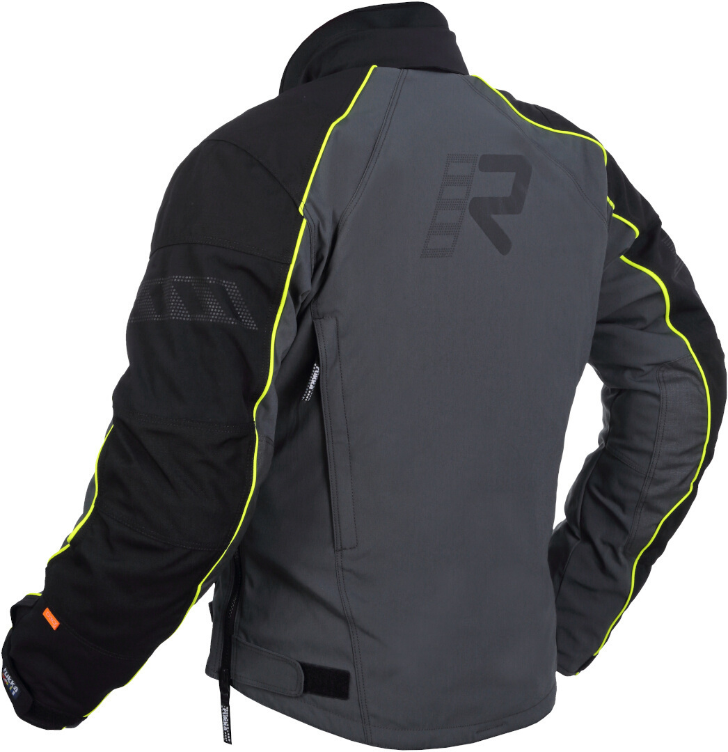 Rukka Comfo-R GTX Jachetă textilă pentru motociclete negru/gri/galben 46 Figura 2