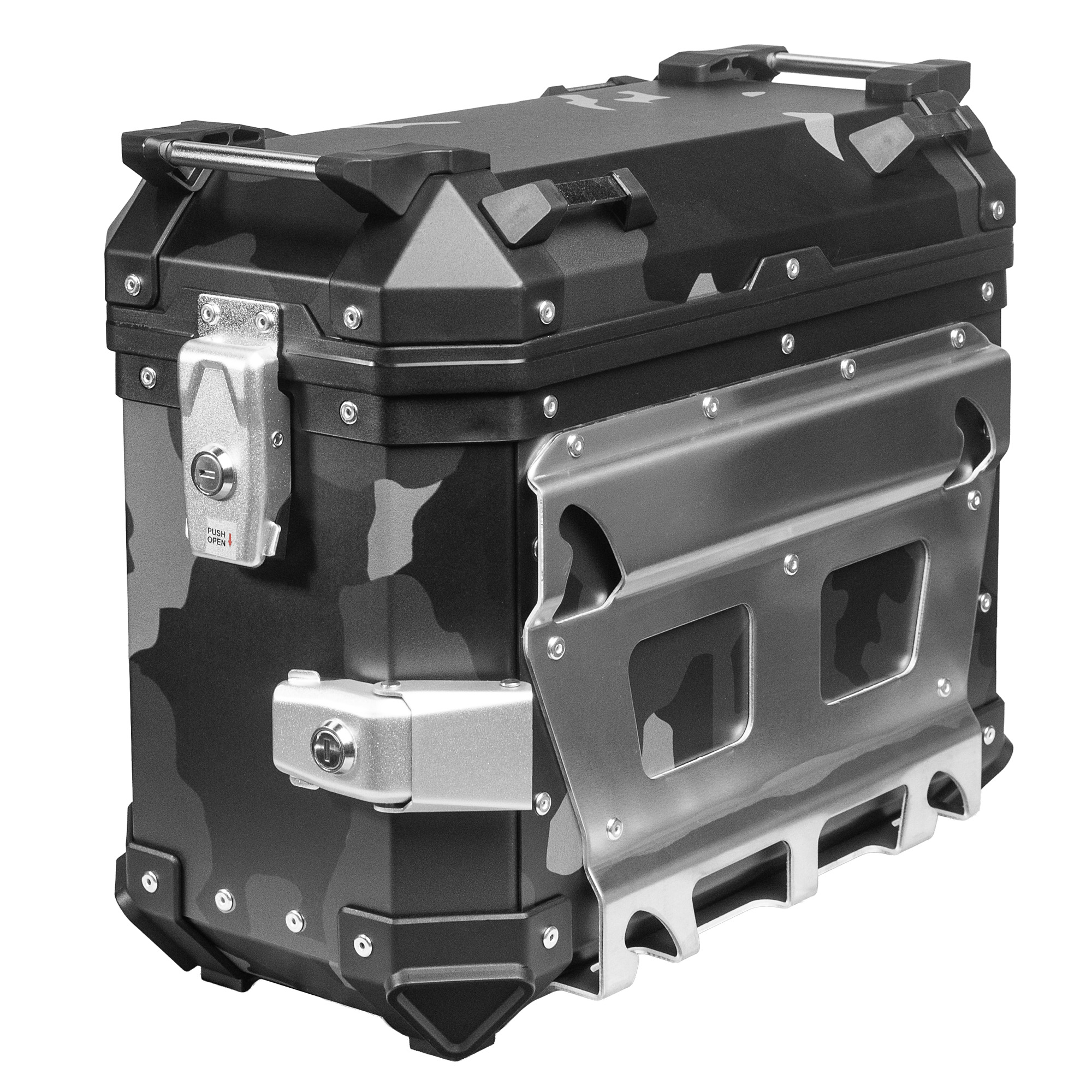 FC-Moto Terreno EVO Camo 28 L Alu Cutia laterală Camuflaj negru Legături Figura 4