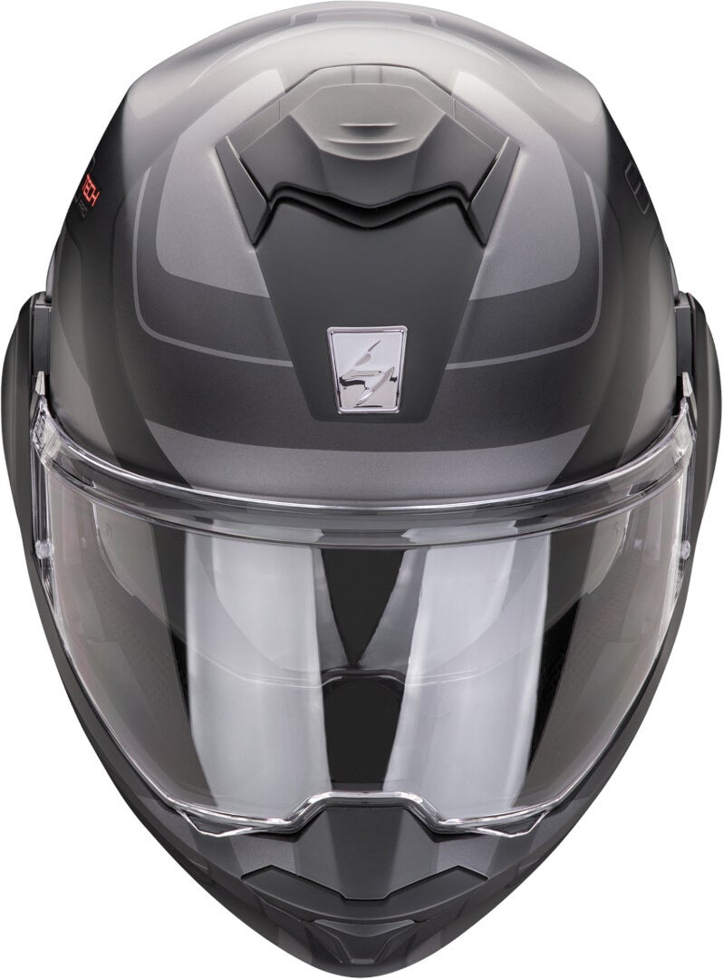 Scorpion Exo-Tech Evo Pro Commuta Hjelm sort mat/sølv S (55/56) Figur 3