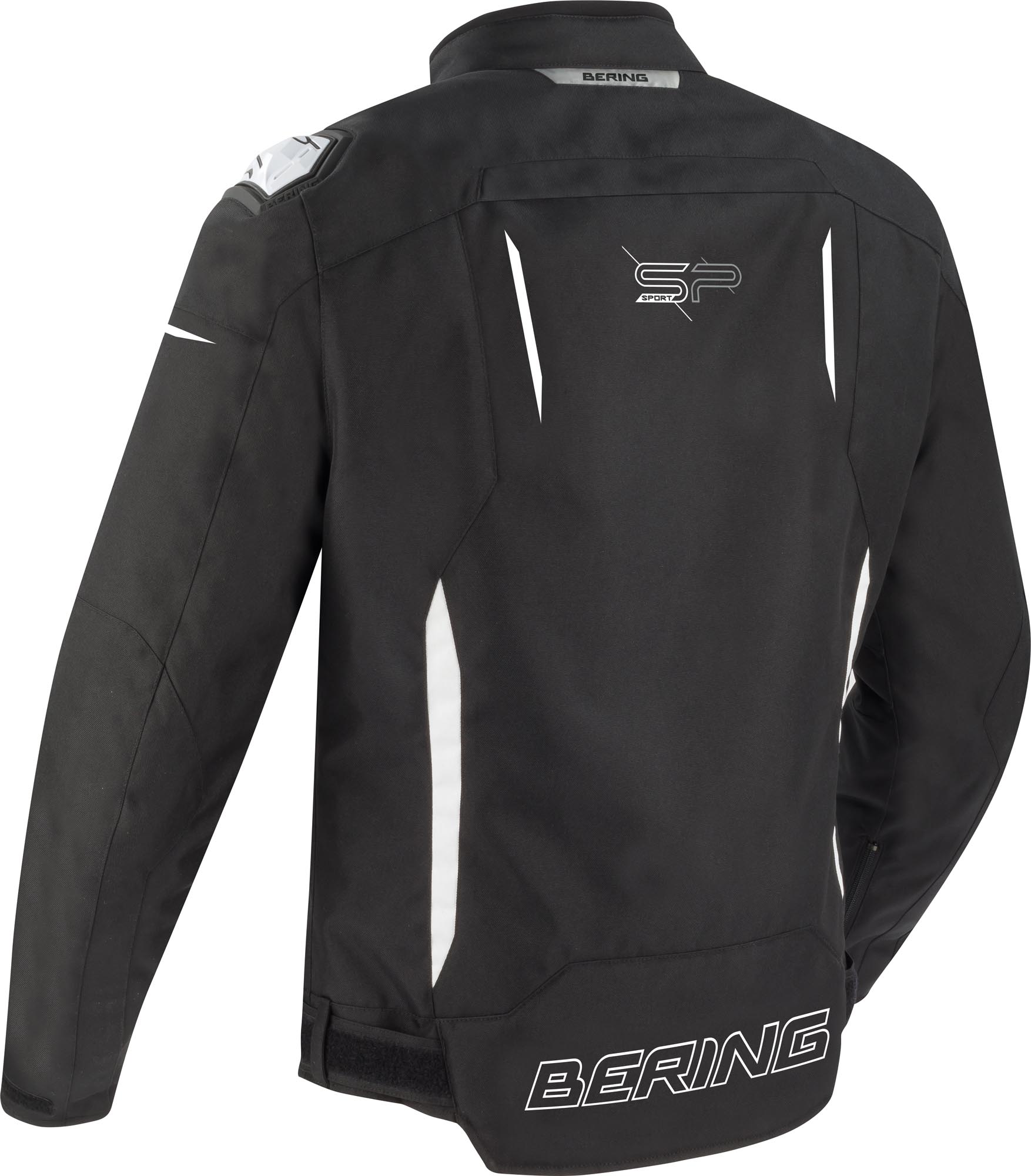 Bering Gang waterproof Motorcycle Textile Jacket black/grey/white M Figure 2