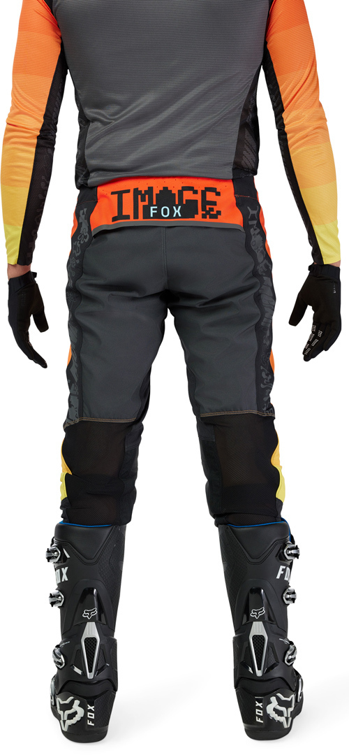 FOX Flexair Grid Motocross bukser sort/orange 36 Figur 7