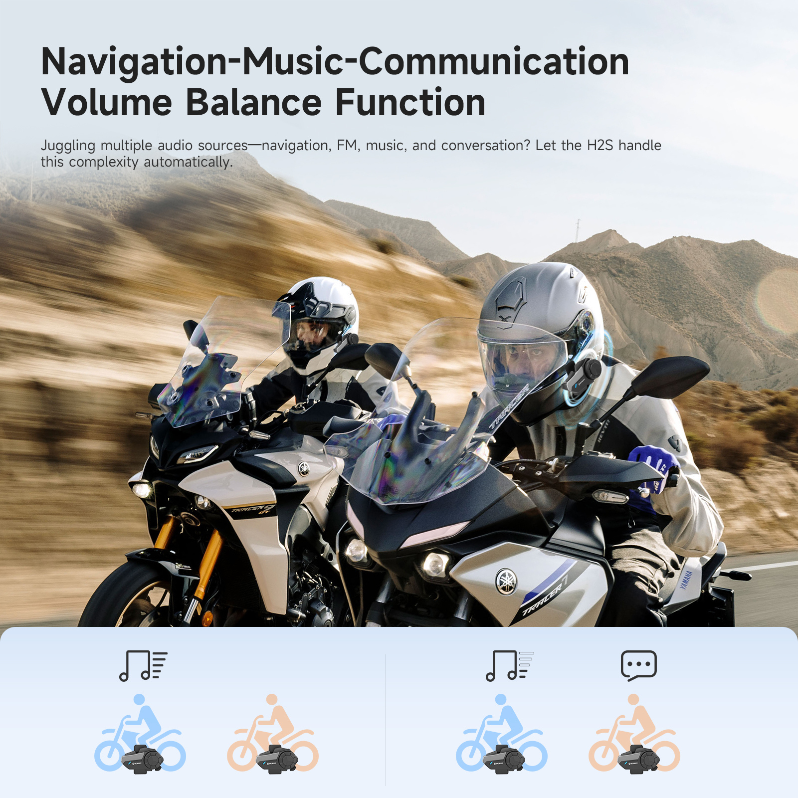 MOMAN H2S FC-Moto Edition Sistemul de comunicații Duo Set Figura 9