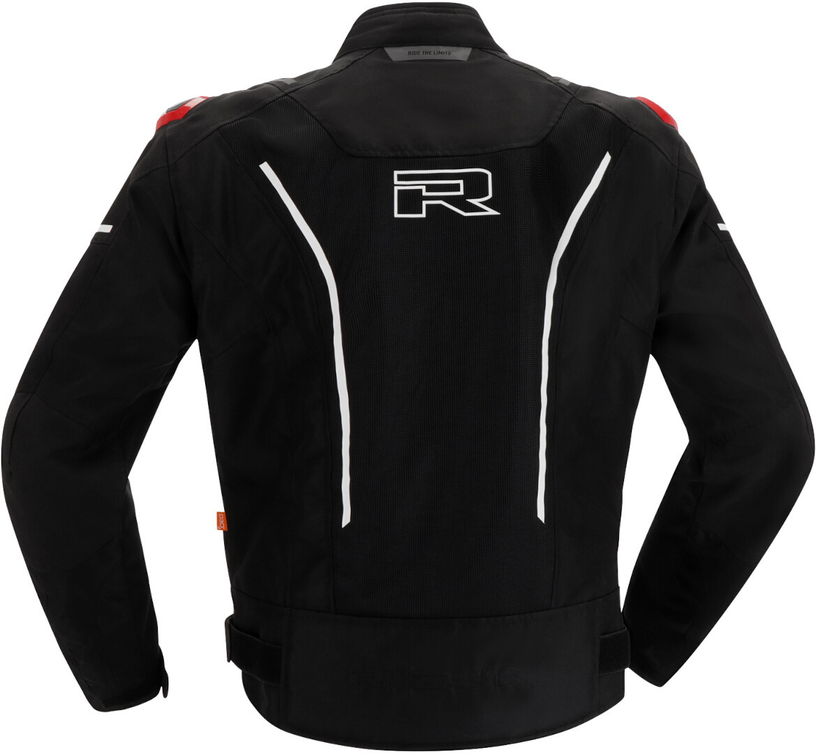 Richa Vendetta Mesh Motorcycle Textile Jacket black/white/red XL Figure 3