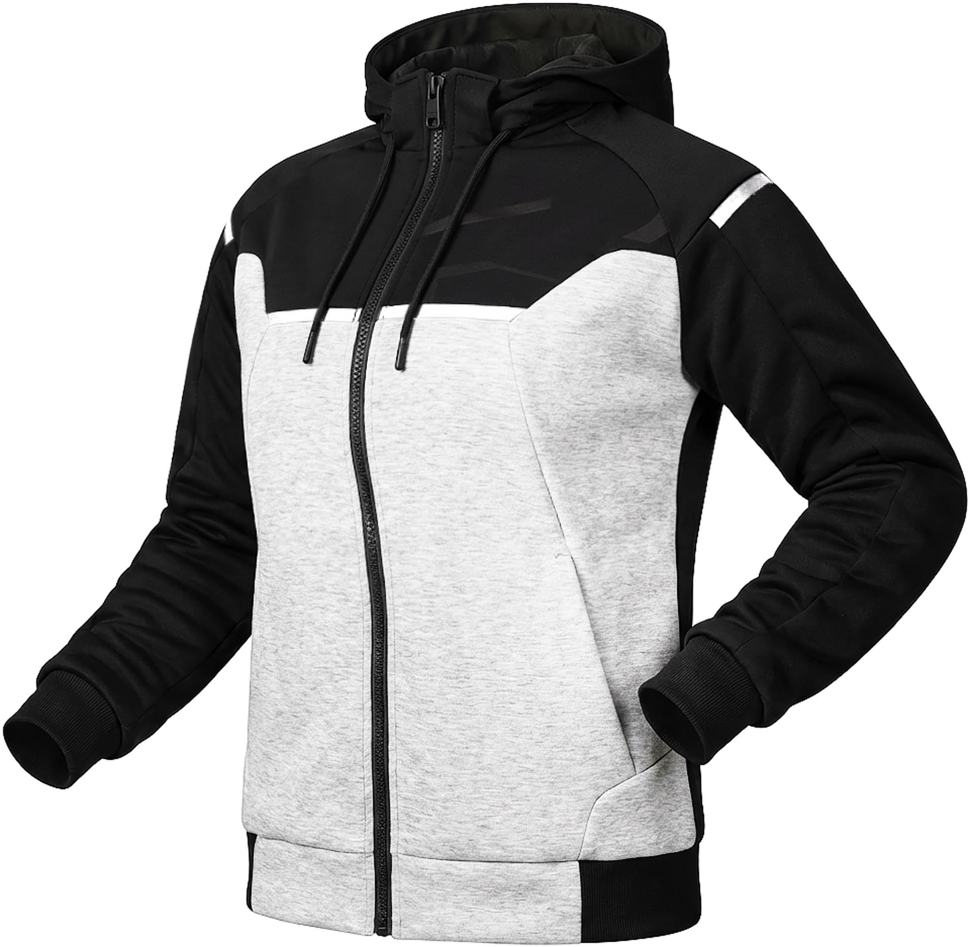 Richa Stradale Damen Motorrad Hoodie grau XL Abbildung 1