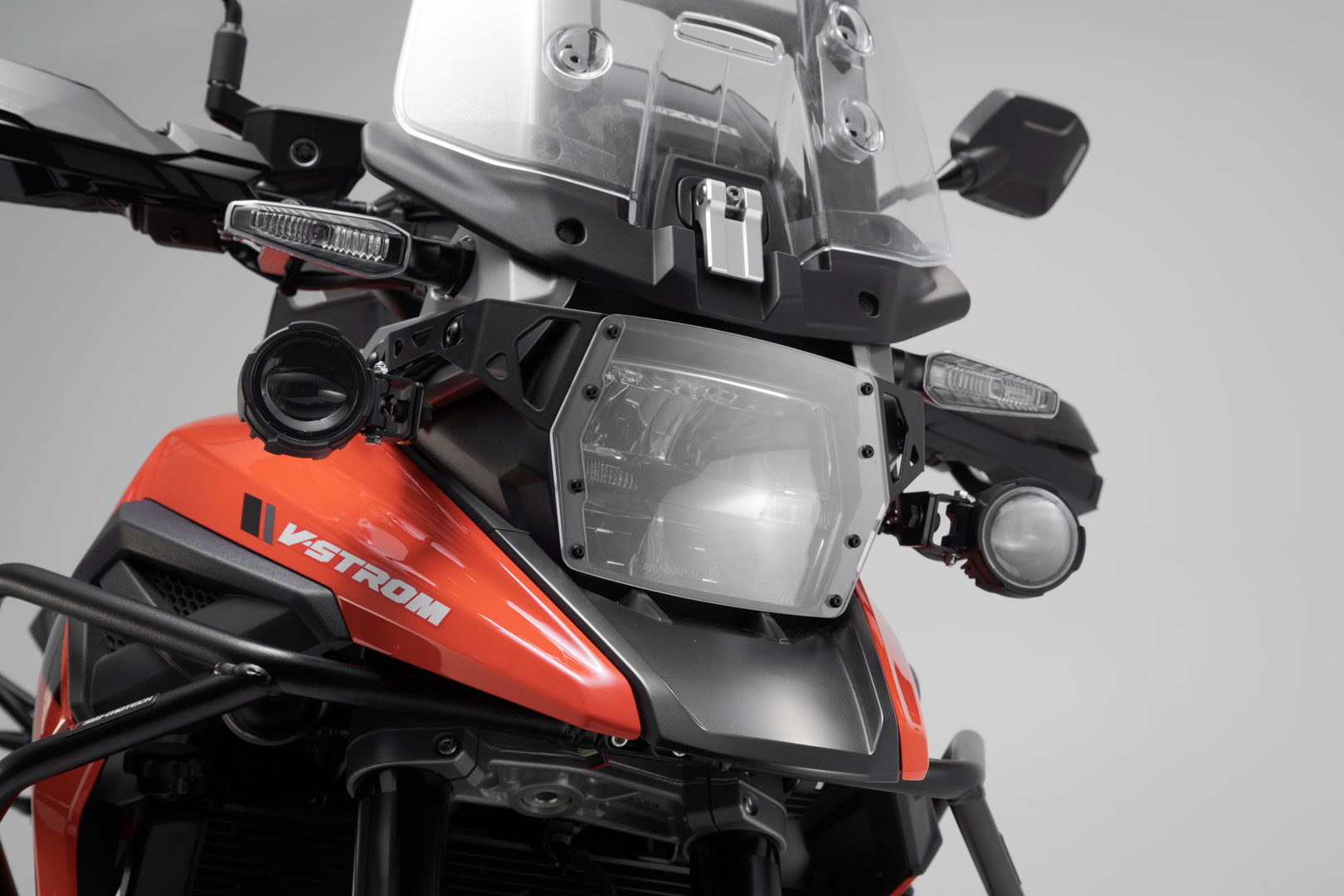 Kit de fază lungă SW-Motech EVO - Negru. Suzuki V-Strom 1050 (19-). Figura 2