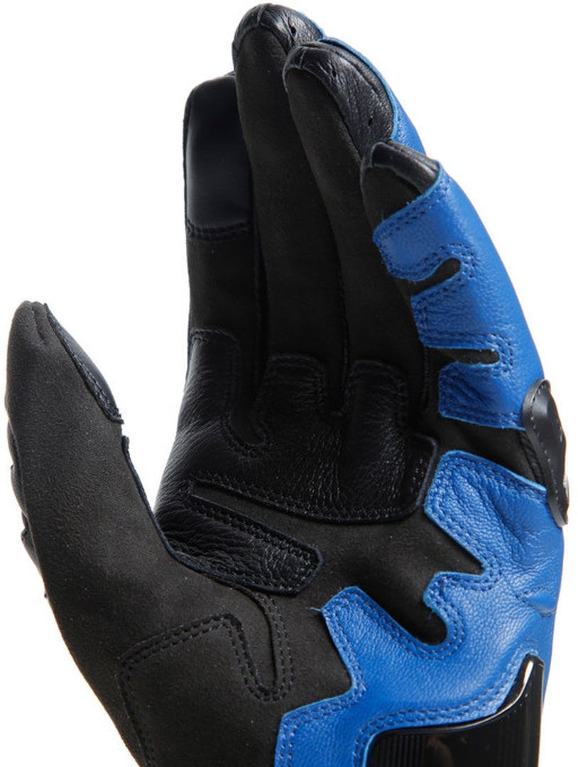 Dainese Carbon 4 Short Motorcykelhandsker blå/sort S Figur 8