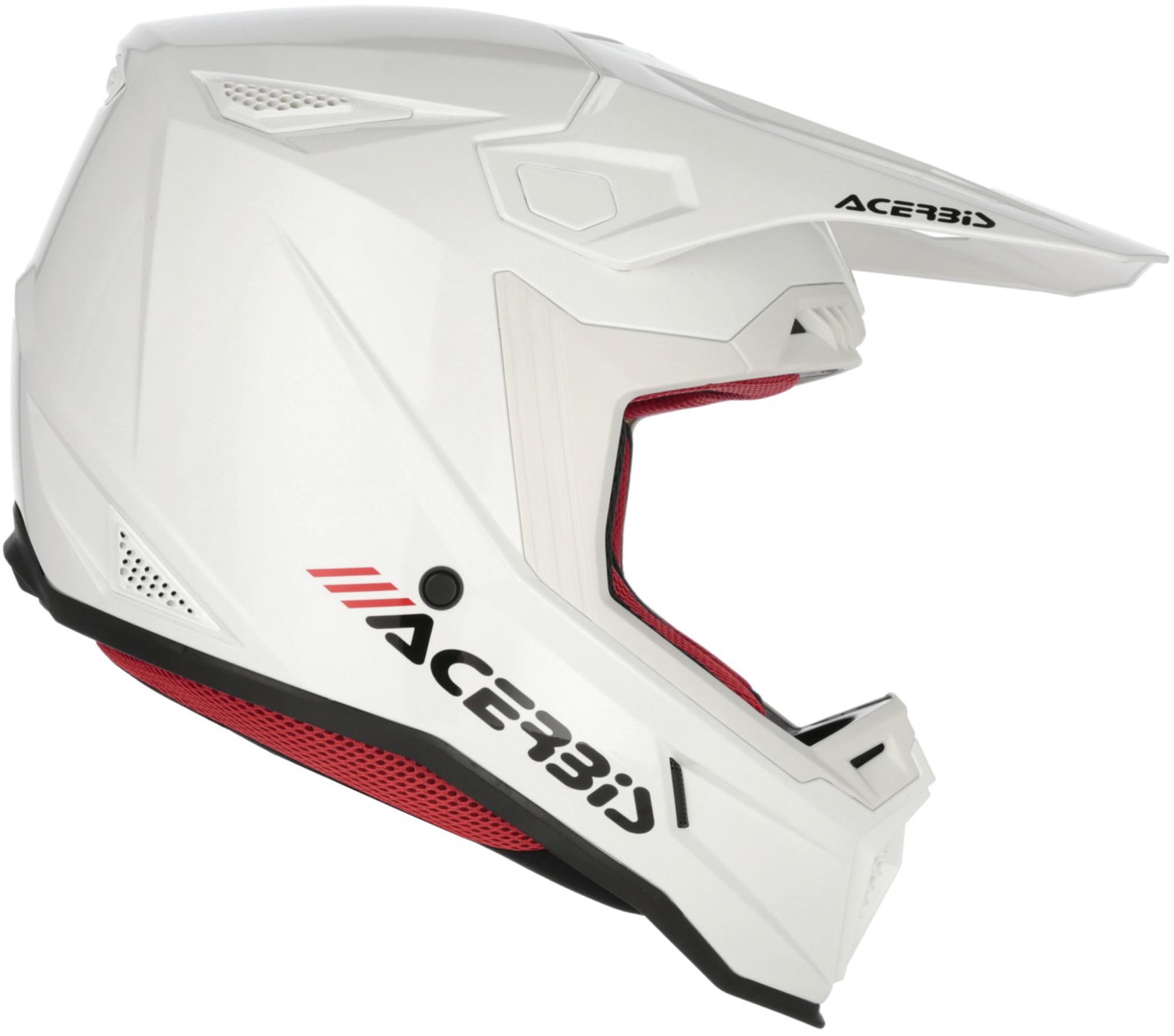Acerbis Whoops Motocrosshelm wit/rood XL (61/62) Figuur 2