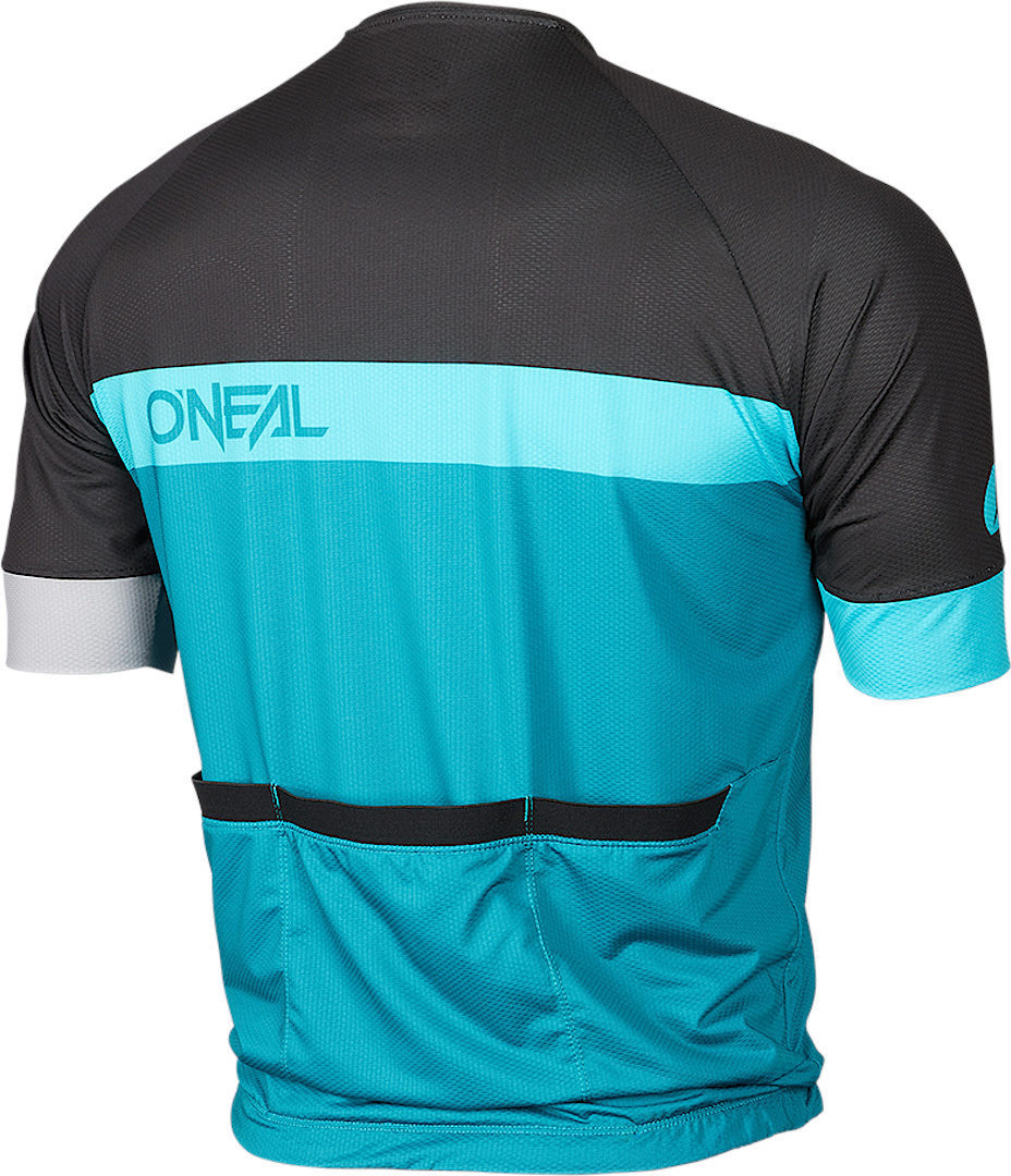 Oneal Aerial Split Fahrrad Jersey blau/schwarz S Abbildung 2