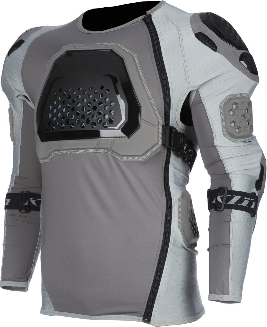 Klim Men's Grey Tactical Pro Armored Protector Longsleeve