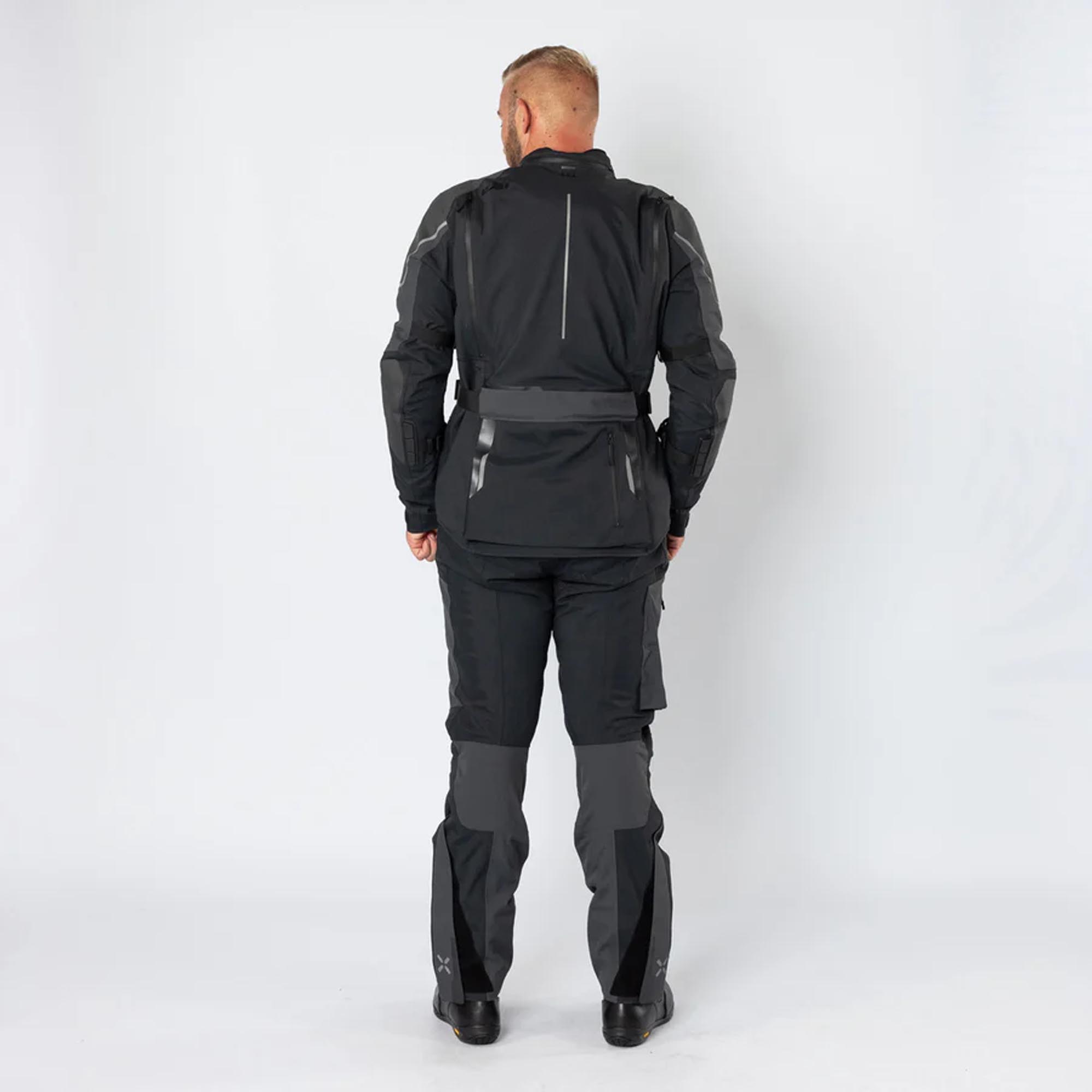 IXS Venture-GTX 1.0 Jachetă textilă impermeabilă pentru motociclete Negru/gri XS Figura 5
