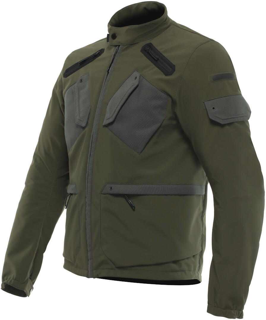 Dainese Lario Jachetă textilă pentru motociclete Verde închis 56 Figura 1